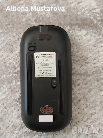 мишка - Slim дизайн (Чисто нова), снимка 2 - Клавиатури и мишки - 54191816