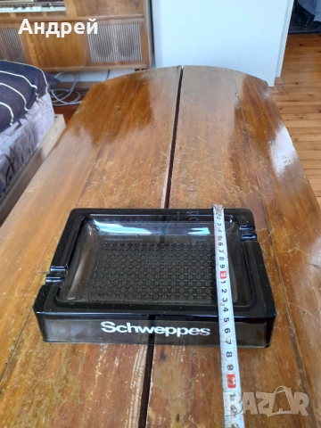 Пепелник Schweppes,Швепс, снимка 4 - Други ценни предмети - 55057235