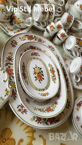 Огромен сервиз за хранене и кафе Villeroy & Boch Summer Day , снимка 16 - Сервизи - 55406618