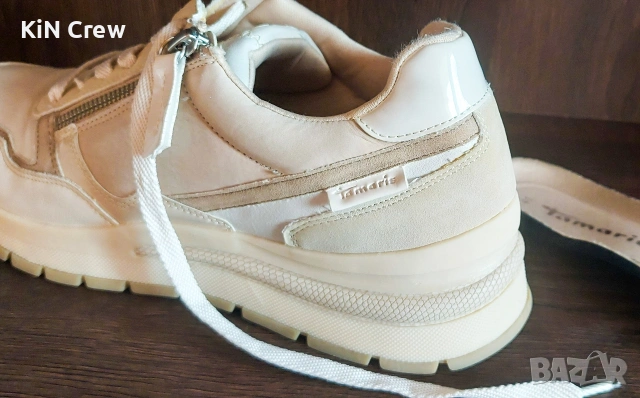 Tamaris Дамски Обувки от естествена кожа - Номер 41 , снимка 10 - Дамски ежедневни обувки - 53967692