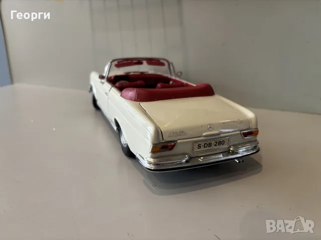 Мерцедес SE 280 1:18 , снимка 8 - Колекции - 55517790