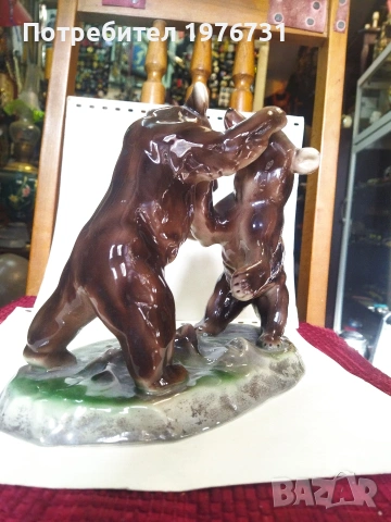 Австрийска статуетка керамика , снимка 8 - Статуетки - 54240288