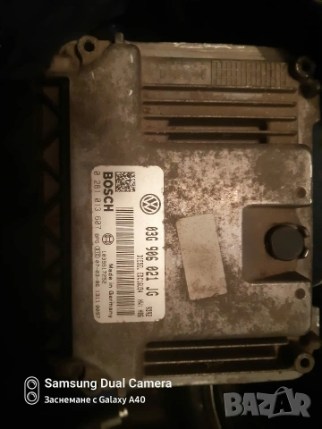 03G 906 021 JG ЕКУ компютър за golf 5 2.0 tdi 8v bmm