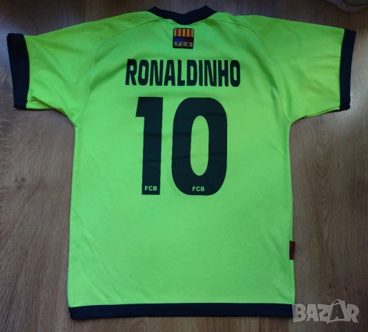Ronaldinho #10 / Barcelona - детска футболна тениска