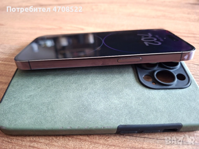 IPhone 14 pro 128gb Deep Pruple+аксесоари, снимка 5 - Apple iPhone - 54181426