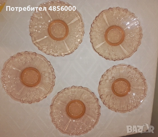 Комплект десертни чинии, снимка 2 - Чинии - 55105074