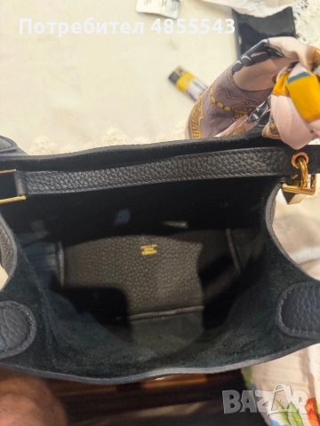 Hermes Picotin Lock 22 Black clemence Gold Hardware, снимка 4 - Чанти - 54892650