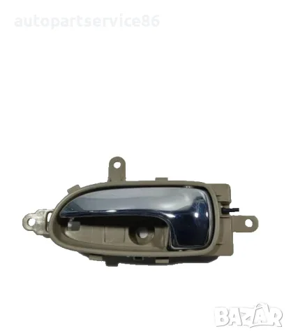 Вътрешна дръжка предна лява хромирана бежова за Nissan Murano Z51 3.5 V6 (2009) OEM #22222