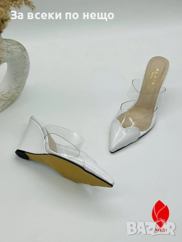 Alaïa Дамски Чехли На Платформа - Различни Цветове Код SK1416, снимка 4 - Чехли - 54452094