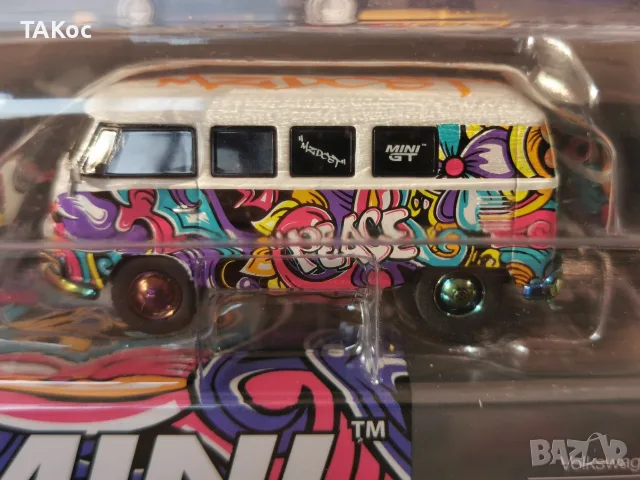 Mini GT No.1191 Volkswagen T1 minibus MIZU DESIGN 1967 - CHASE