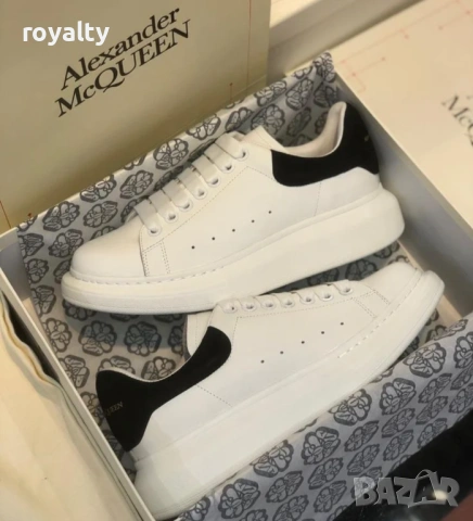 Alexander McQueen Нови Дамски Маратонки с Кутия 