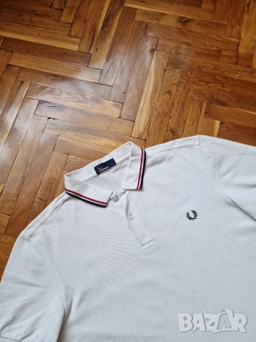 Страхотна мъжка тениска FRED PERRY размер L, снимка 3 - Тениски - 54590320