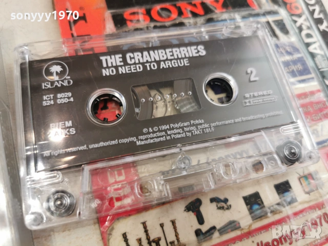 THE CRANBERRIES-ORIGINAL TAPE 2005261900H2E6R, снимка 2 - Аудио касети - 54620322