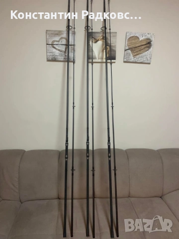 3 бр. Въдици SHIMANO TRIBAL TX2 12FT 3.25LB, снимка 6 - Въдици - 54406930