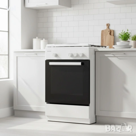 Газова печка Taurus CIG3FWHMG – 3 горелки, газова фурна 43 л, 9850 W, с дефект, снимка 5 - Печки, фурни - 54544302
