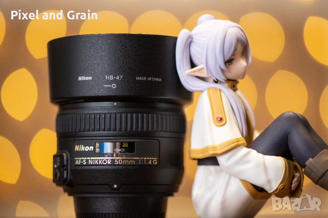 Nikon AF-S 50mm f/1.4G обектив Никон, снимка 3 - Обективи и филтри - 54876460