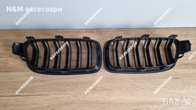 Бъбреци за BMW F30 F31 F35 M Стил Черен Гланц, снимка 5 - Аксесоари и консумативи - 54413588