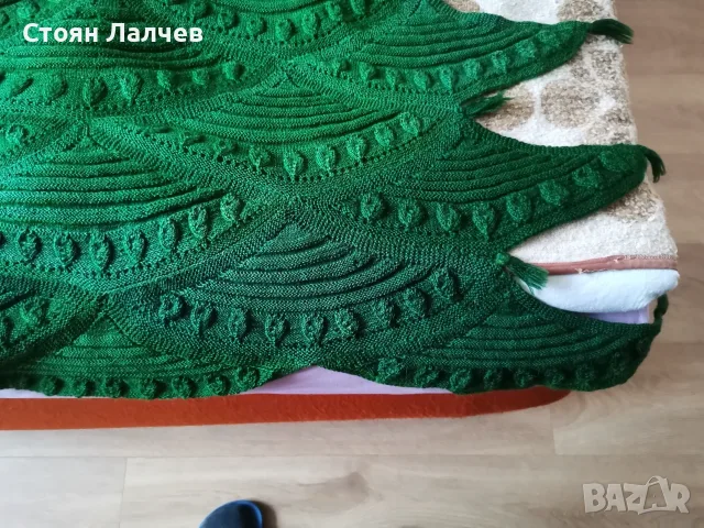 Плетена покривка за голяма маса , снимка 3 - Покривки за маси - 55645696