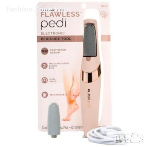 Електрическа пила за пети и педикюр Flawless finishing touch 