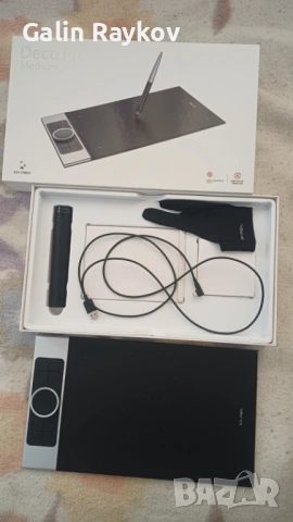 Графичен таблет XP-Pen Deco Pro Medium 27,9x15,2см, снимка 3 - Друга електроника - 54787995