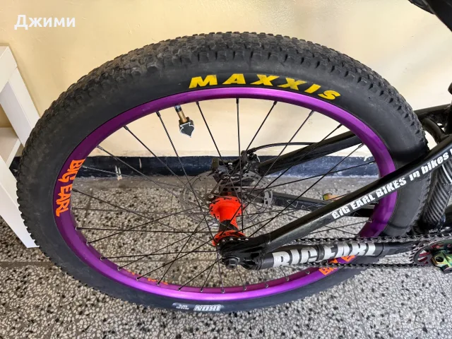DRAG C1 PUMP FOX 32 KASHIMA COAT 120 мм Dirt Jump 26 Ц1 велосипед / Колело, снимка 5 - Велосипеди - 55506929