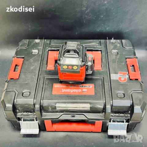 Лазерен нивел ELEFANT E40T, снимка 2 - Измервателни инструменти - 54526156