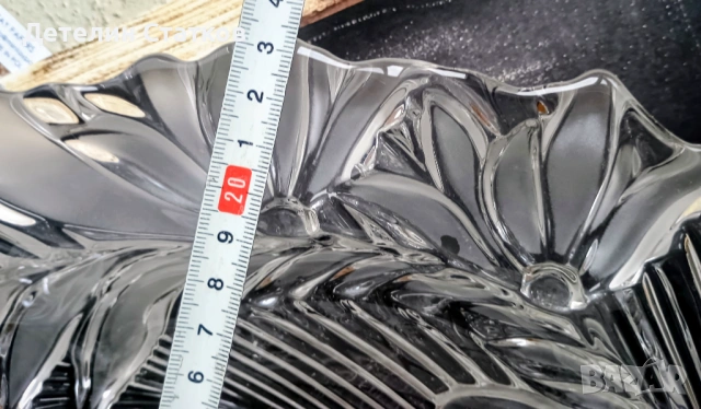 Стъклено плато, снимка 14 - Чинии - 54348114