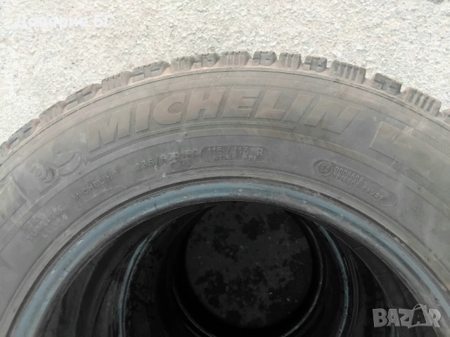 Бусови гуми 235 65 16 C Ц Мишелин Michelin 4 броя - нов внос., снимка 14 - Гуми и джанти - 54336573