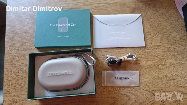 Уред за стимулацията на вагус нерва ZenoWell Vita – чисто нов, неизползван, в перфектно състояние, снимка 2 - Други - 54964725