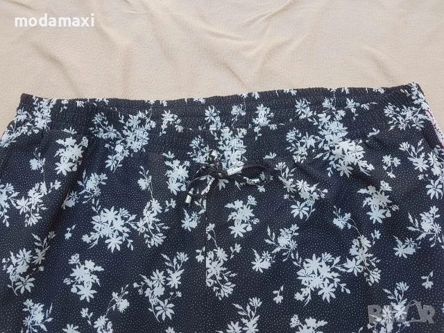 4XL- 6XL Нов  черно – бял панталон , снимка 3 - Панталони - 55054231