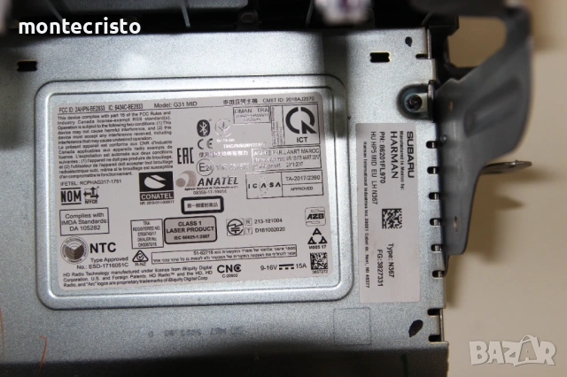 Radio CD Навигация Subaru XV (2018-2021г.) 86201FL970 Bluetooth Navigation, снимка 8 - Части - 54613013
