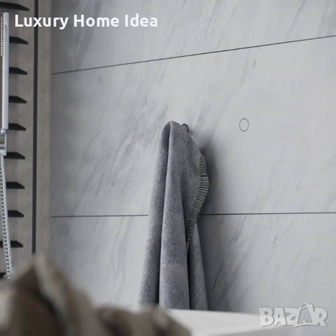 Комплект закачалки за скрит монтаж от плочка - Къси (4 броя) , снимка 3 - Други стоки за дома - 53993837