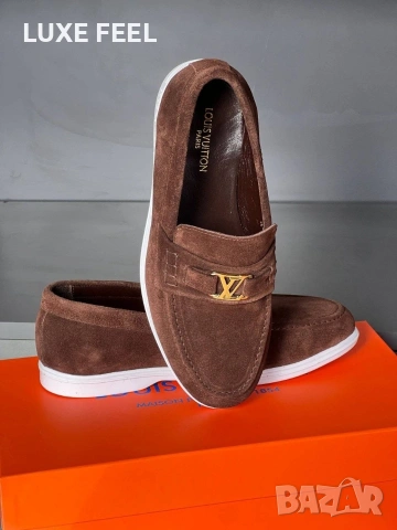 Louis Vuitton ⚜️ Естествен Велур , снимка 18 - Ежедневни обувки - 54392425