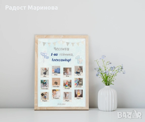 🎁 Постер + Рамка = Незабравим подарък от сърце 💝, снимка 2 - Декорация за дома - 55251330