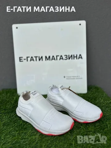 Дамски маратонки FitFlop – slip-on модел, в бяло, снимка 2 - Маратонки - 55346084