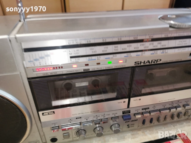 SHARP MADE IN JAPAN-ВНОС SWISS 0404261739LCHERY1, снимка 7 - Радиокасетофони, транзистори - 54091095