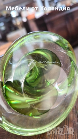 Лампа Val Saint Lambert, снимка 8 - Настолни лампи - 54204133