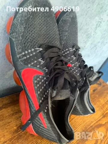 Nike Air VaporMax Flyknit (№43) – обувани броени пъти, снимка 7 - Маратонки - 55604759