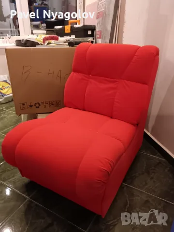 Продавам фотьойл , снимка 2 - Дивани и мека мебел - 55466600