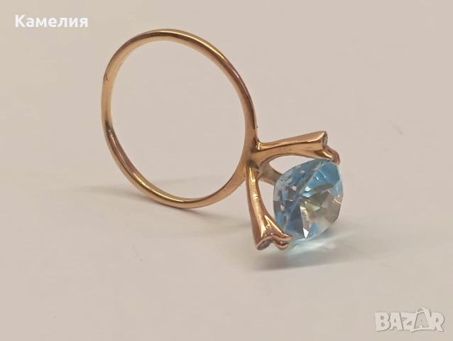 Руско злато. Пръстен , снимка 5 - Пръстени - 55258603