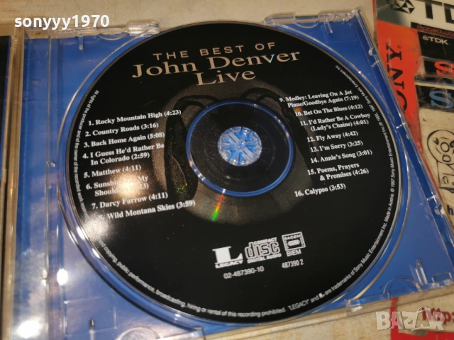 JOHN DENVER CD 1506261128H2E6R, снимка 2 - CD дискове - 54910333