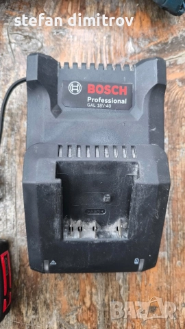 Bosch GWS 18V-7, 12.5 cm, 11000 RPM, 18 V батерия, 1.6 kg, черен/син плуз зарядно и 2 Ah батерия , снимка 6 - Ъглошлайфи - 54652029