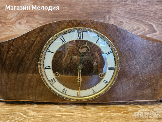 Немски механичен каминен часовник Anker (След Пълна Профилактика) + Ключ, снимка 6 - Други - 54759351