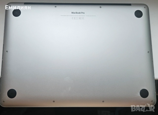 Macbook Pro 13  Retina, Core i7, 16Gb ram, 512Gb SSD, Mac OS Sequoia, добро състояние и батерия, снимка 4 - Лаптопи за дома - 54206776