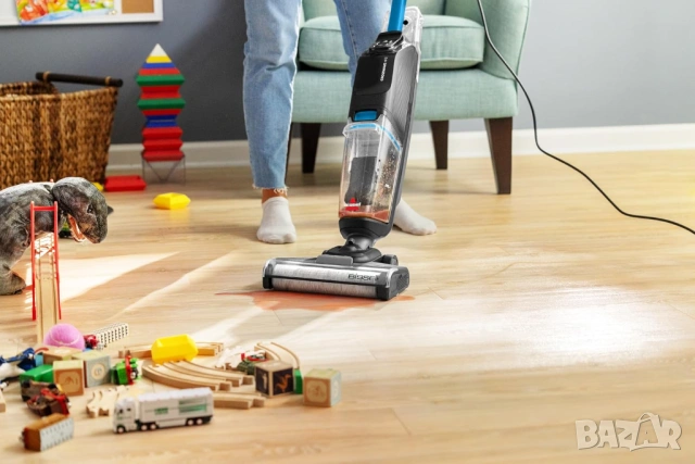 Прахосмукчка за сухо и мокро BISSELL CrossWave HF2 мокро-суха прахосмукачка и моп – използвана, като, снимка 15 - Прахосмукачки - 54948595