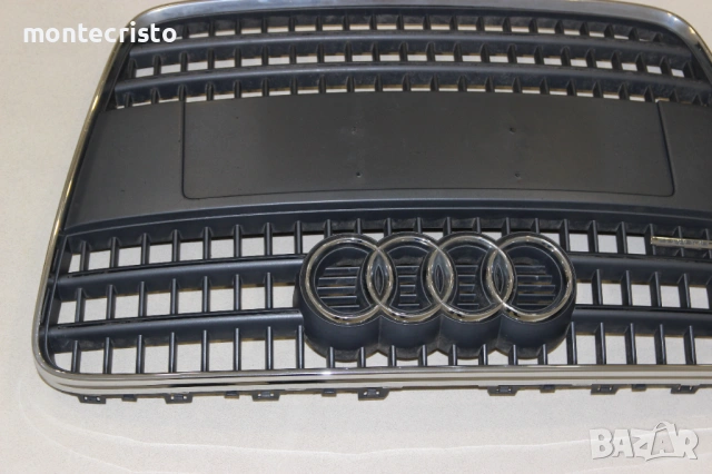 Предна решетка Audi Q7 (2005-2009г.) 4L0853651 / 4L0 853 651 предна емблема Audi Q7, снимка 3 - Части - 53985549