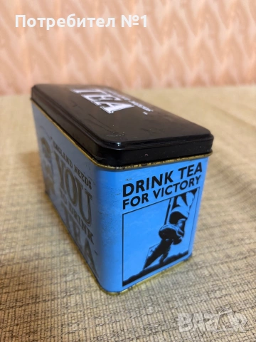 Колекционерска метална кутия за чай на New English Teas, снимка 2 - Колекции - 55198501
