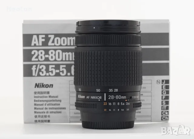 Отличен обектив NIKON AF Nikkor 28-80 mm f/3.5-5.6 D