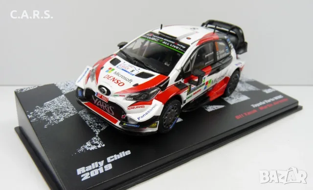 НОВА Метална количка Toyota Yaris WRC - Мащаб 1:43, снимка 3 - Колекции - 55626237