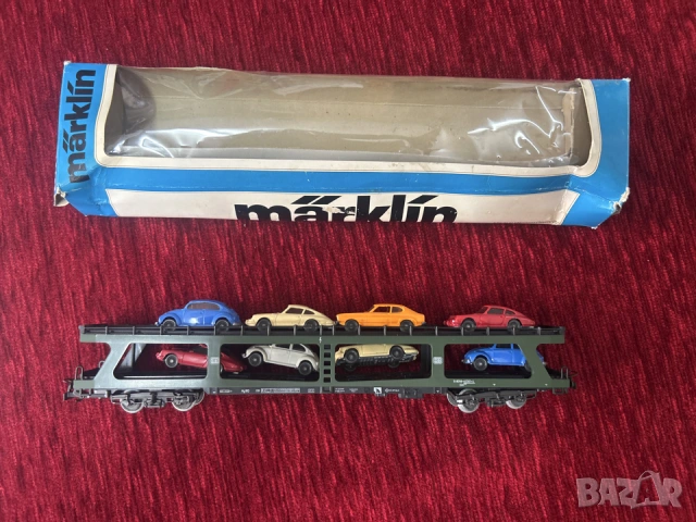 Märklin HO вагон за превоз на автомобили